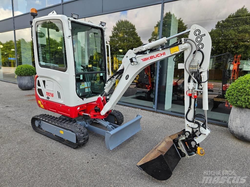Takeuchi TB 216 Міні-екскаватори < 7т