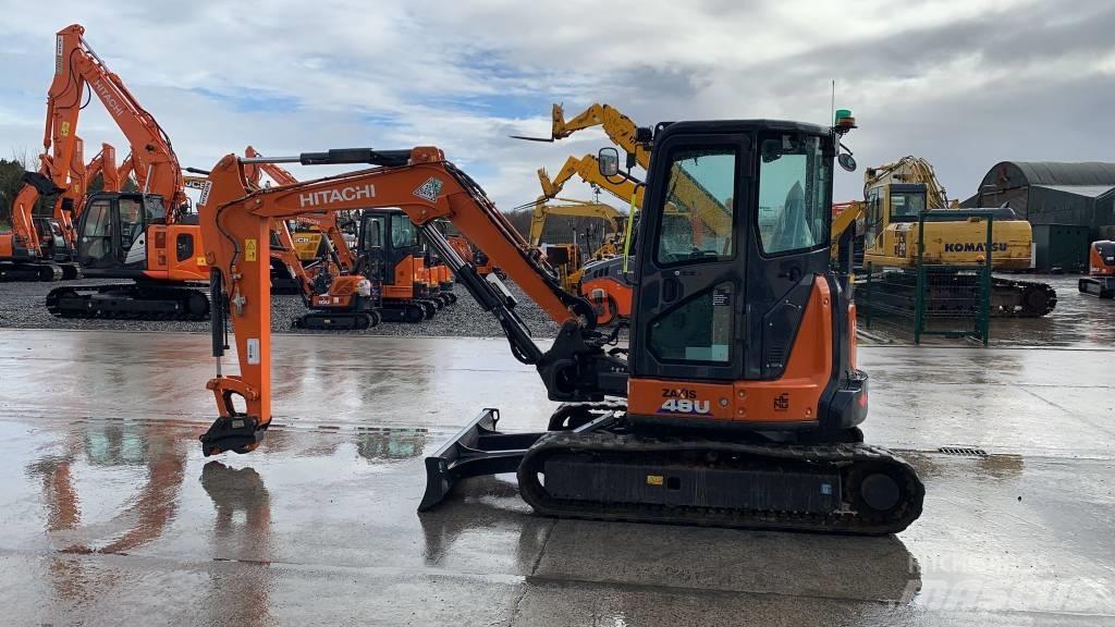 Hitachi ZX 48 U Міні-екскаватори < 7т