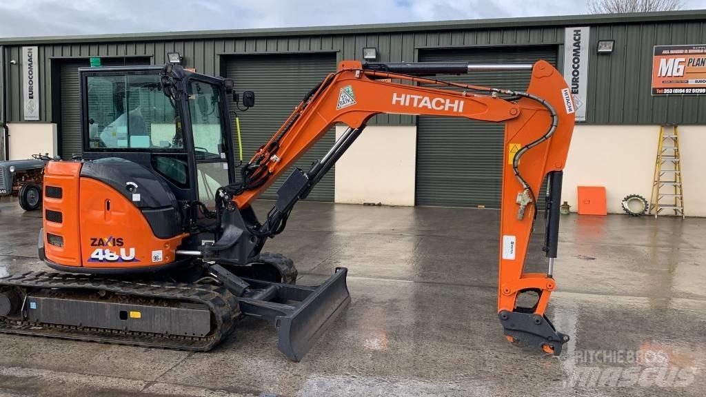 Hitachi ZX 48 U Міні-екскаватори < 7т