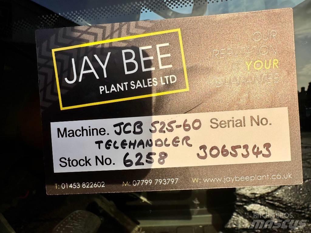JCB 525-60 Телескопічні навантажувачі