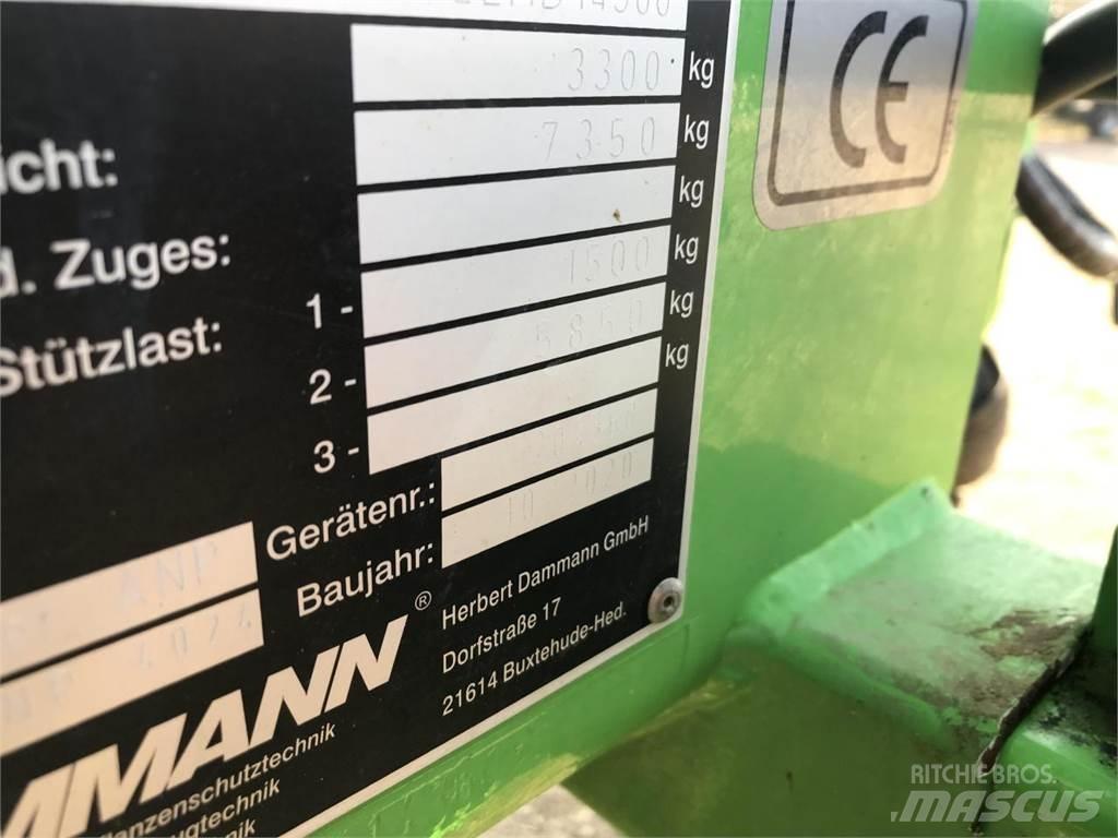 Dammann ANP 4024 Причіпні обприскувачі
