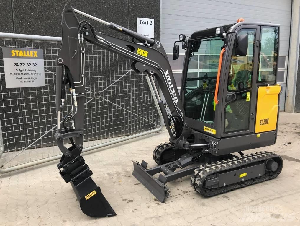 Volvo EC20E Міні-екскаватори < 7т