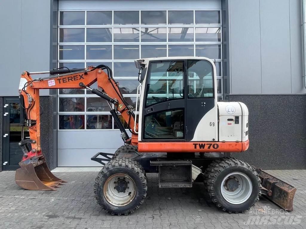 Terex TW70 Міні-екскаватори < 7т