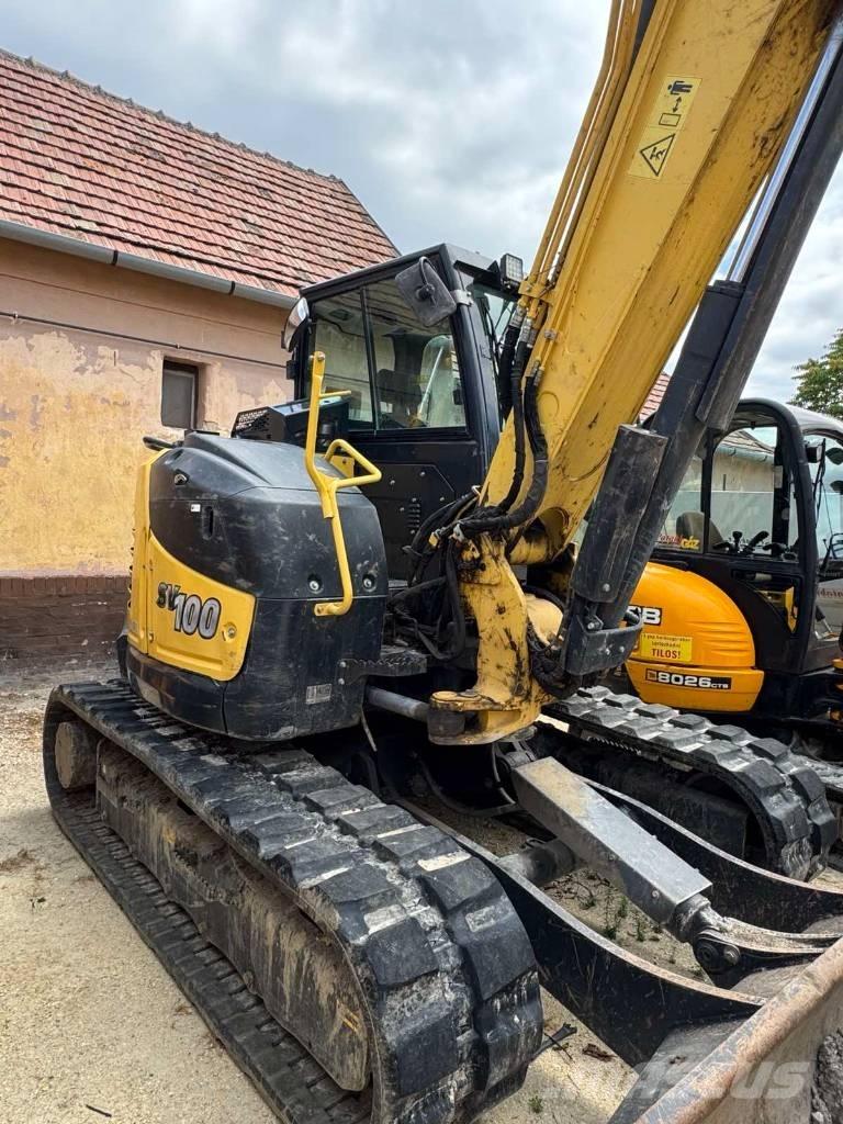 Yanmar SV 100-2 Середні екскаватори 7т. - 12т.