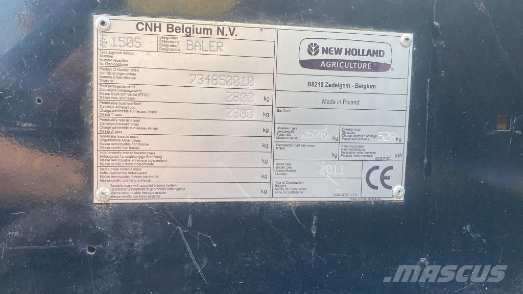 New Holland BR 7060 Рулонні прес-підбирачі