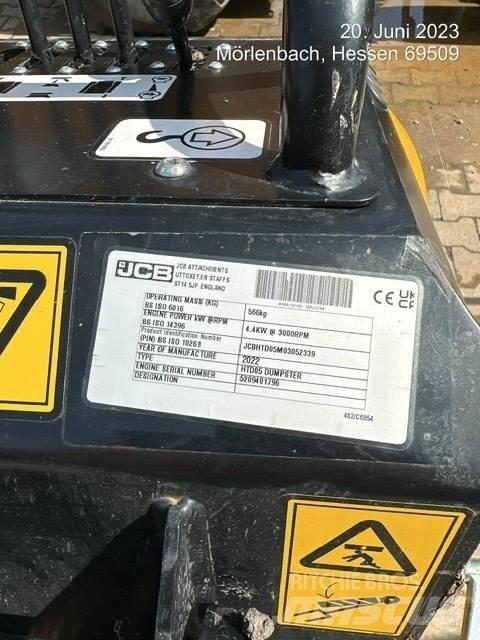 JCB HTD5 mit Tritt Міні самоскиди