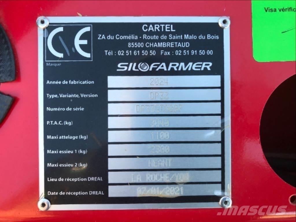 Silofarmer 280 Роздрібнювачі, різаки і розпаковувачі тюків