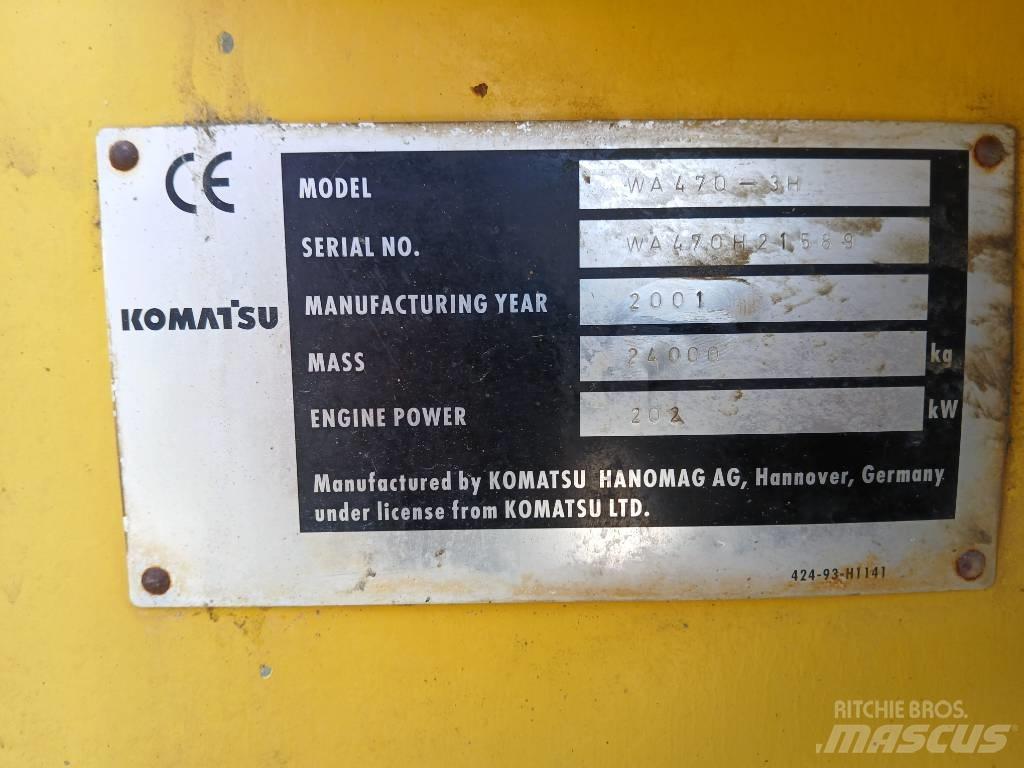 Komatsu WA 470-3H Фронтальні навантажувачі