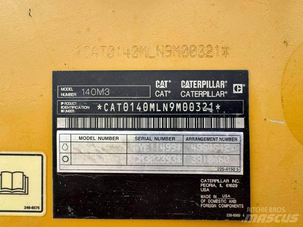 CAT 140M3 Грейдери