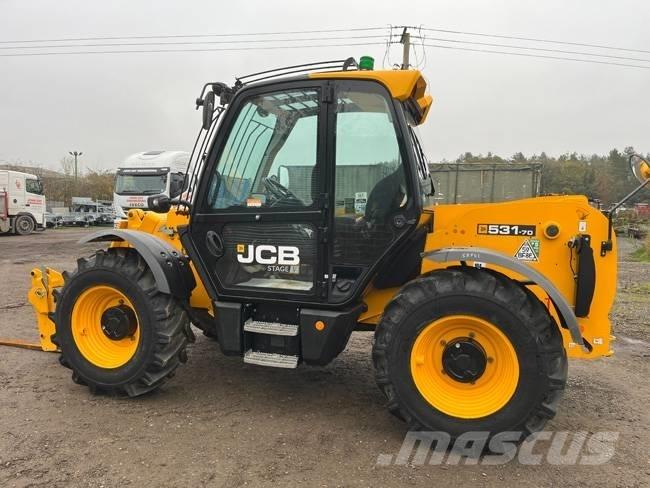JCB 531-70 Телескопічні навантажувачі