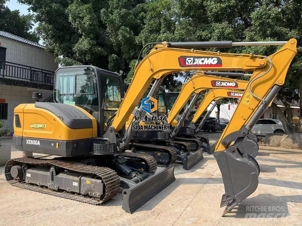 XCMG xe60ga Міні-екскаватори < 7т
