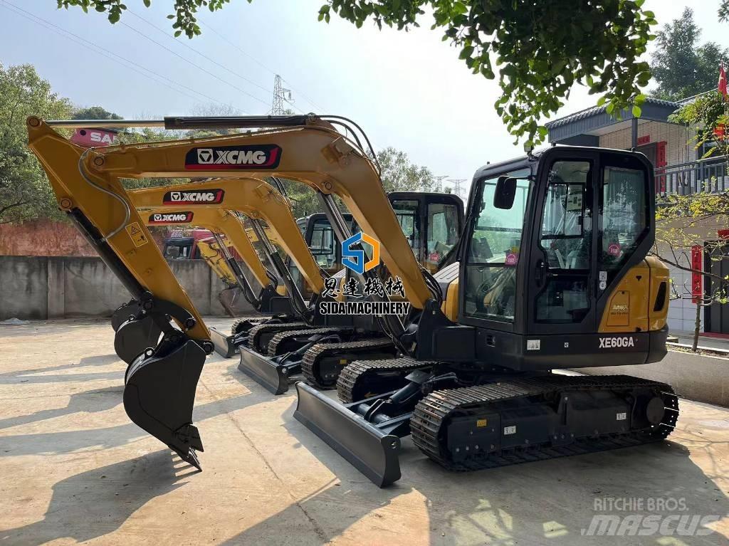 XCMG xe60ga Міні-екскаватори < 7т