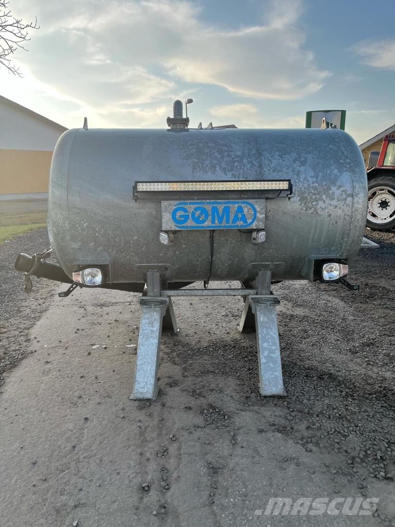 Gøma Fronttank Цистерни для перевезення суспензій