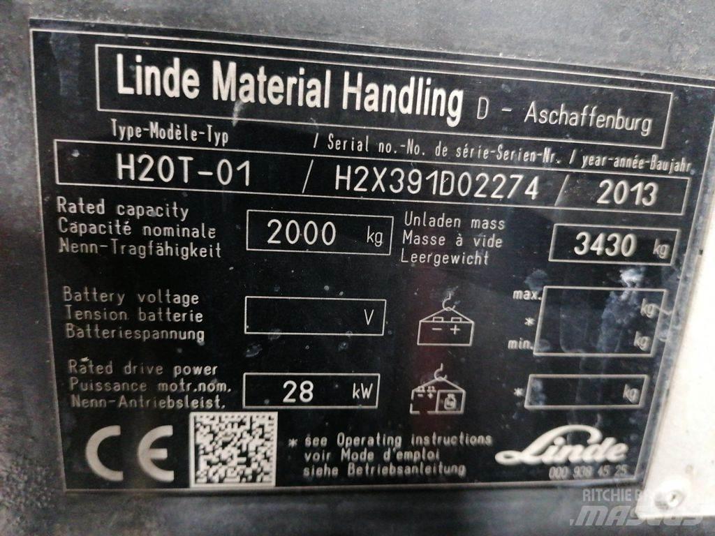 Linde H20T-02 Газові навантажувачі