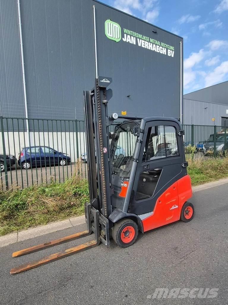 Linde h16t-01 Газові навантажувачі