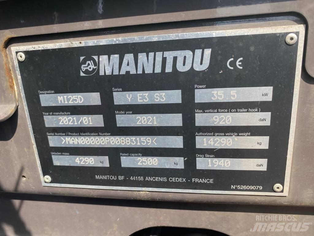 Manitou Mi25D Дизельні навантажувачі