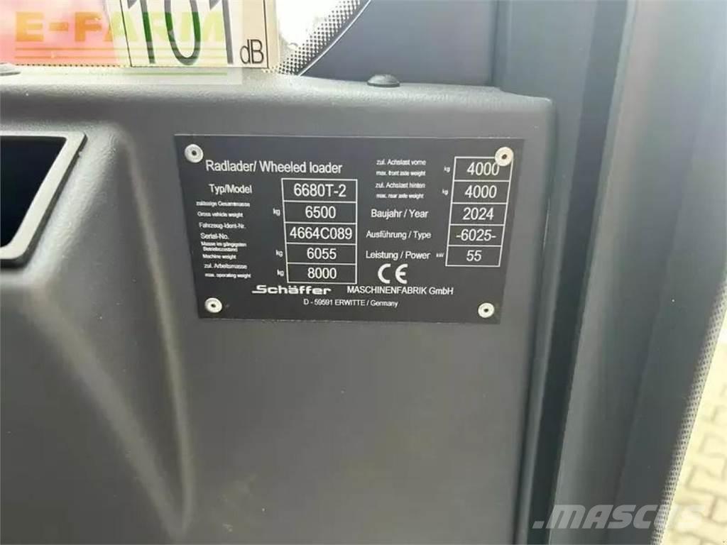 Schäffer 6680 t-2 Міні-екскаватори < 7т