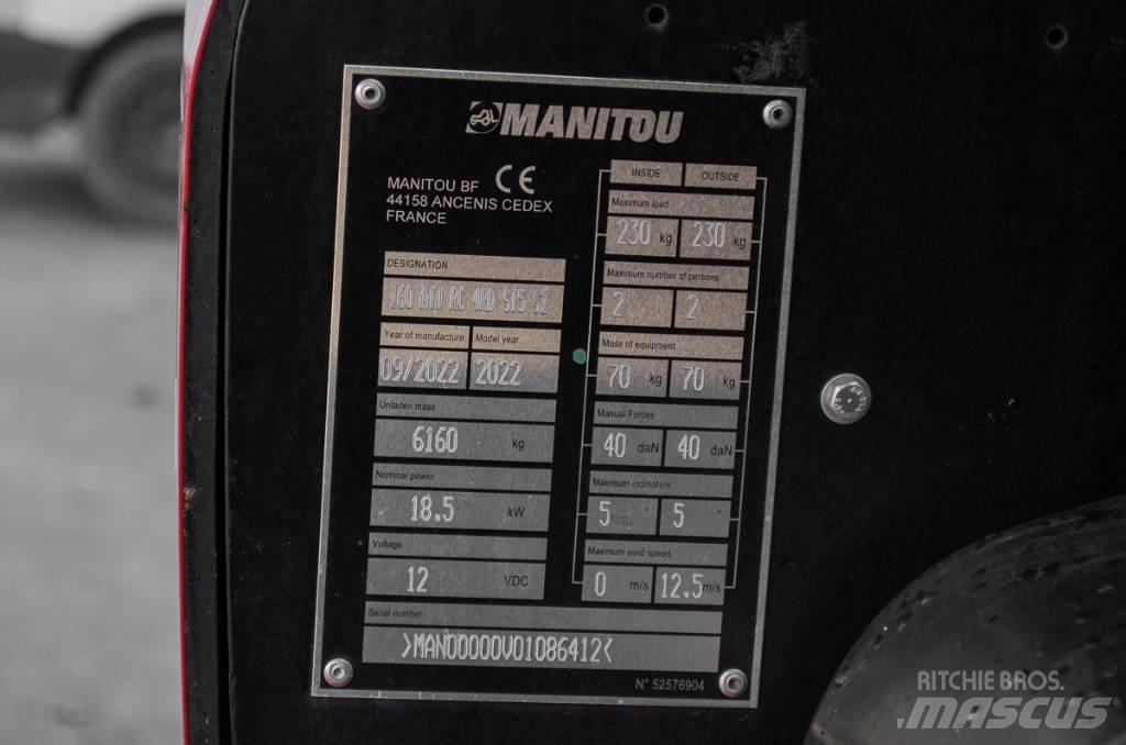 Manitou ATJ 160 Колінчаті підйомники