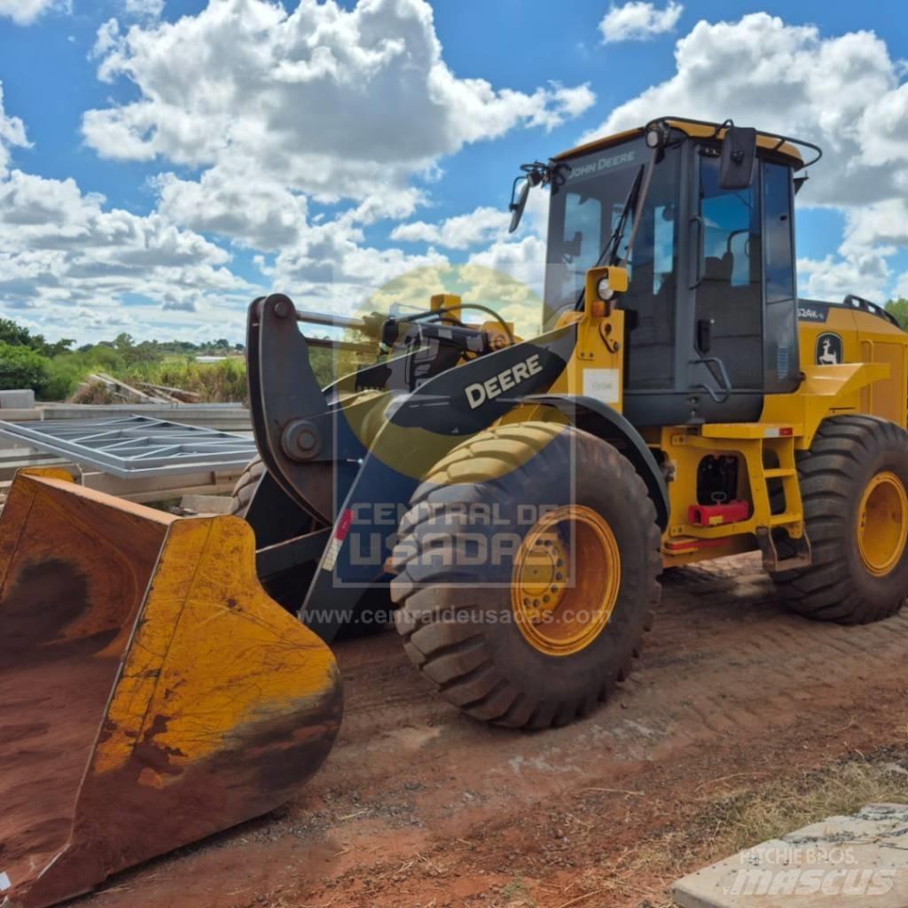 John Deere 524 K - II Фронтальні навантажувачі