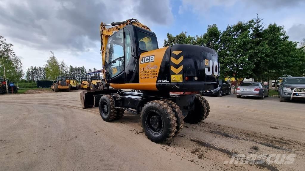 JCB 145W Колісні екскаватори