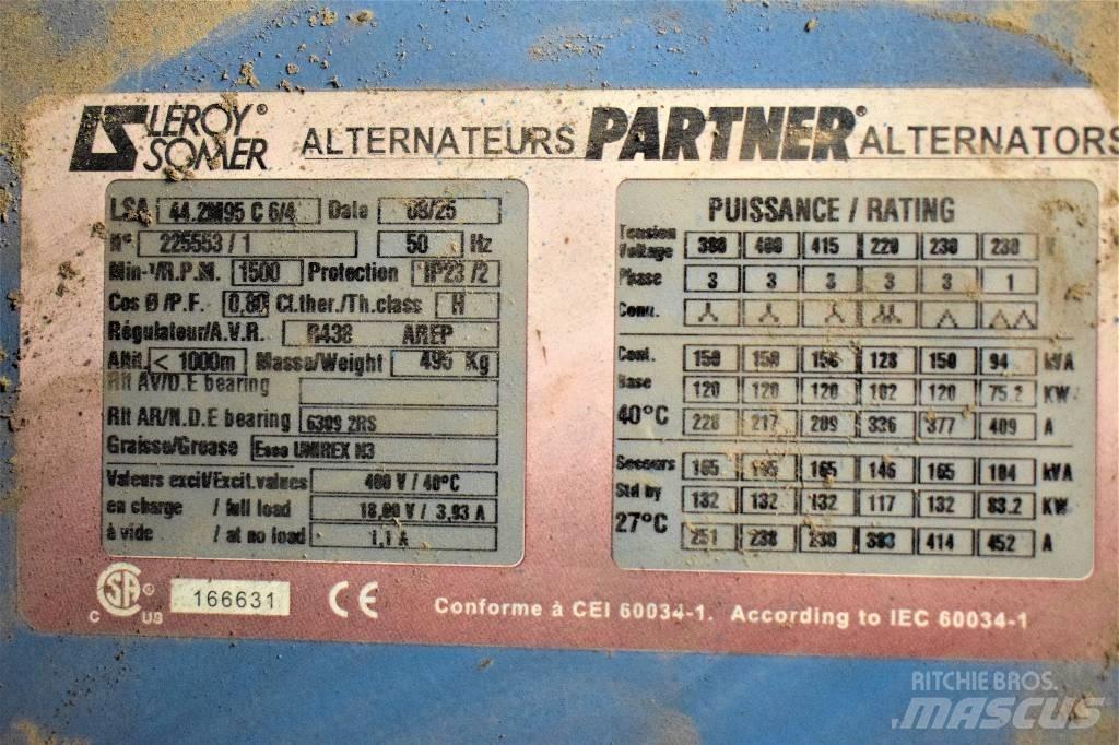 Sdmo R165 Дизельні генератори
