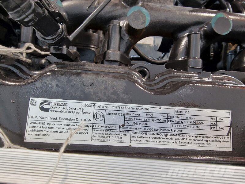 Cummins B6.7 Двигуни