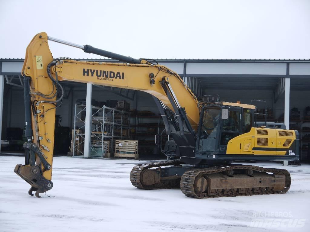 Hyundai HX 330 L Гусеничні екскаватори