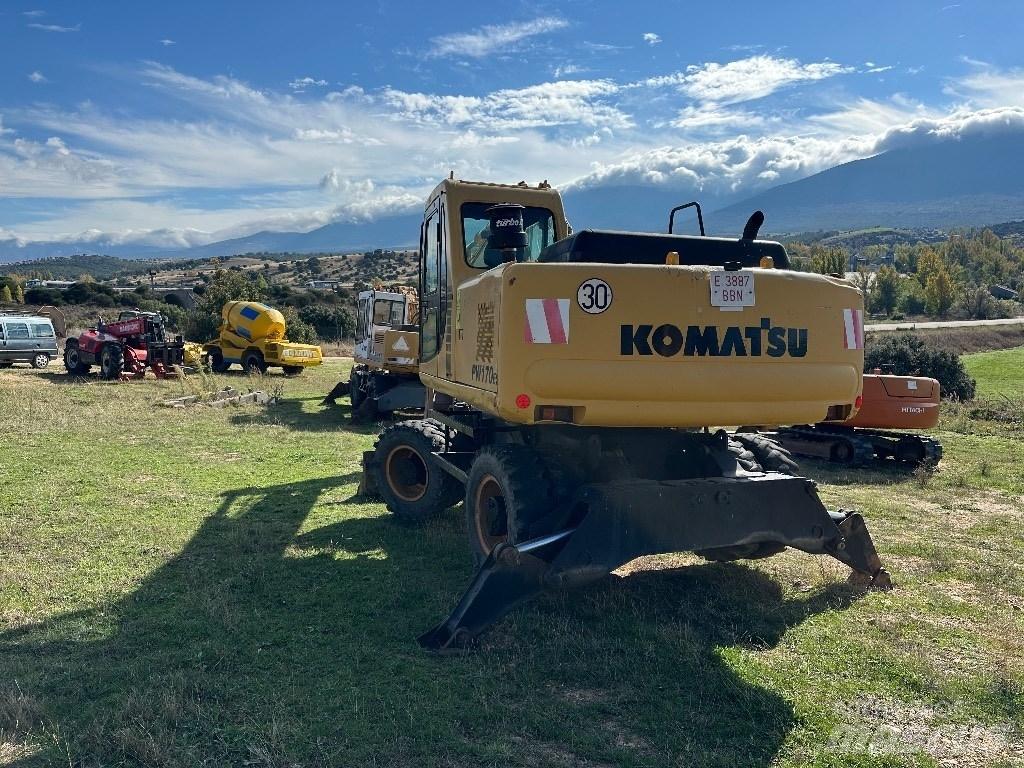 Komatsu PW 170-6 Колісні екскаватори