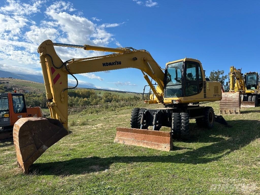 Komatsu PW 170-6 Колісні екскаватори