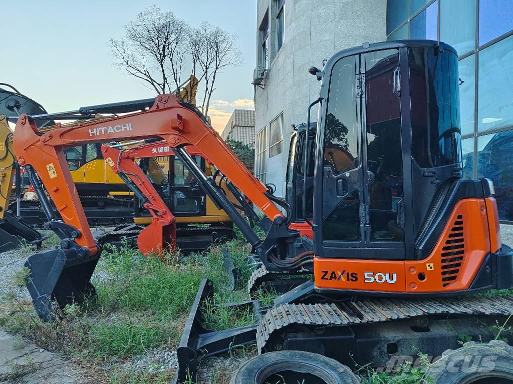 Hitachi ZX 50 U Міні-екскаватори < 7т