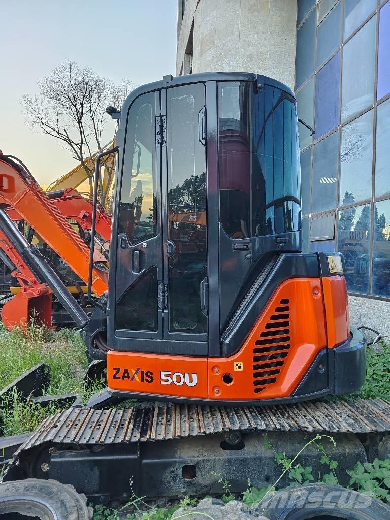 Hitachi ZX 50 U Міні-екскаватори < 7т