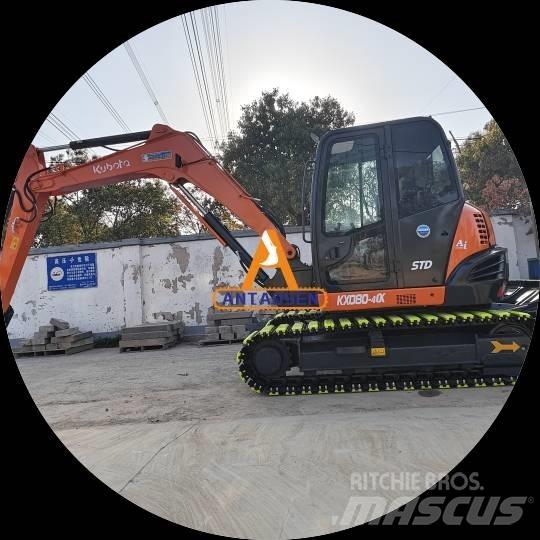 Kubota KX 080-4 Середні екскаватори 7т. - 12т.
