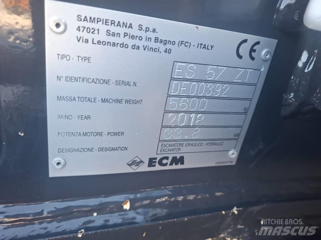 ECM ES 57 ZT Міні-екскаватори < 7т