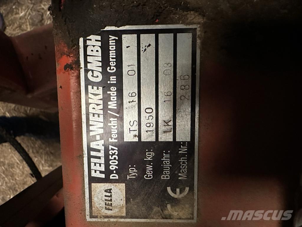 Fella TS 1601 Рядкові жатки