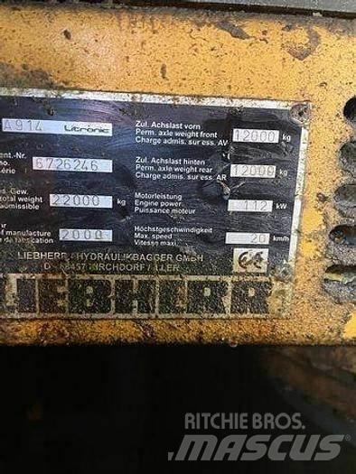 Liebherr A914 Спеціальні екскаватори