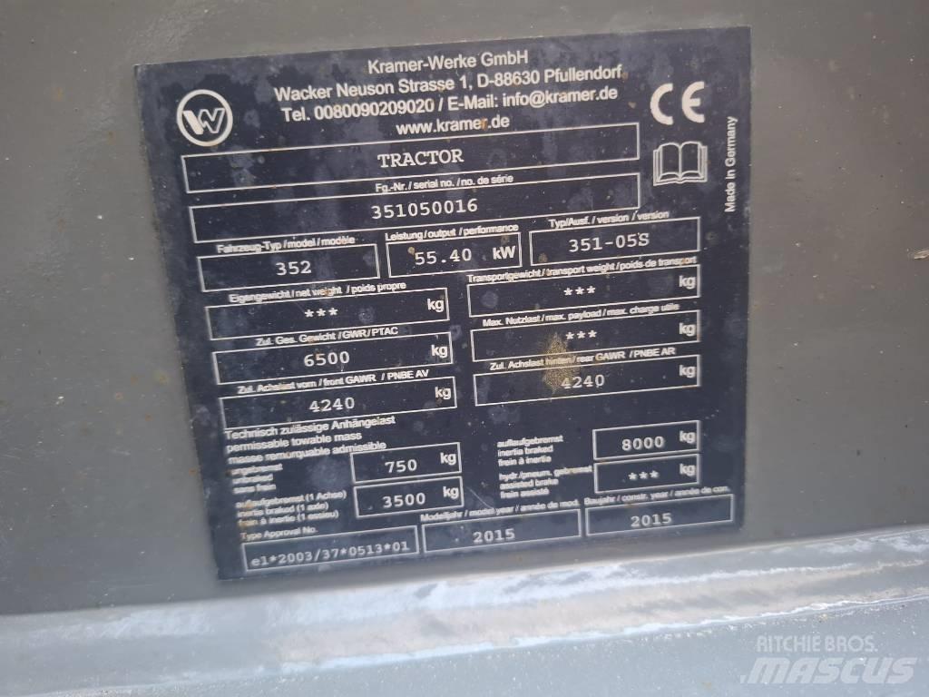 Kramer 8085 Фронтальні навантажувачі