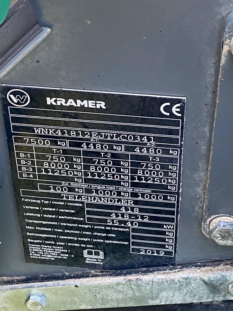 Kramer KT 276 Телескопічний навантажувач
