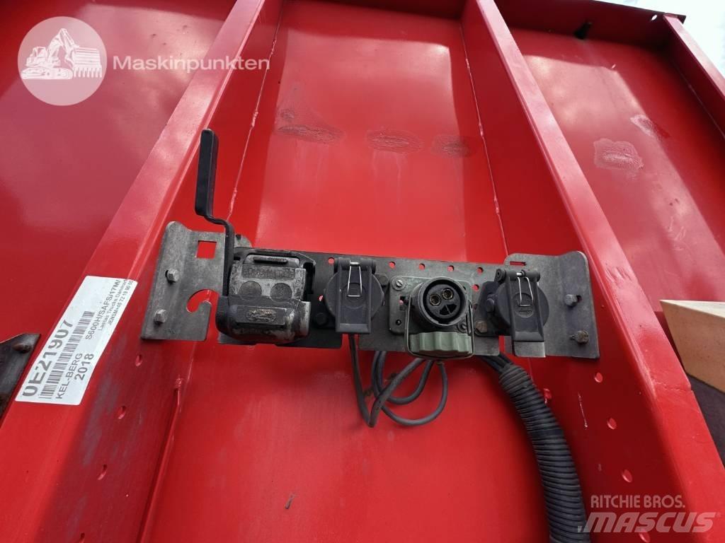 Kel-Berg S 600 H Напівпричепи-платформи/бічне розвантаження