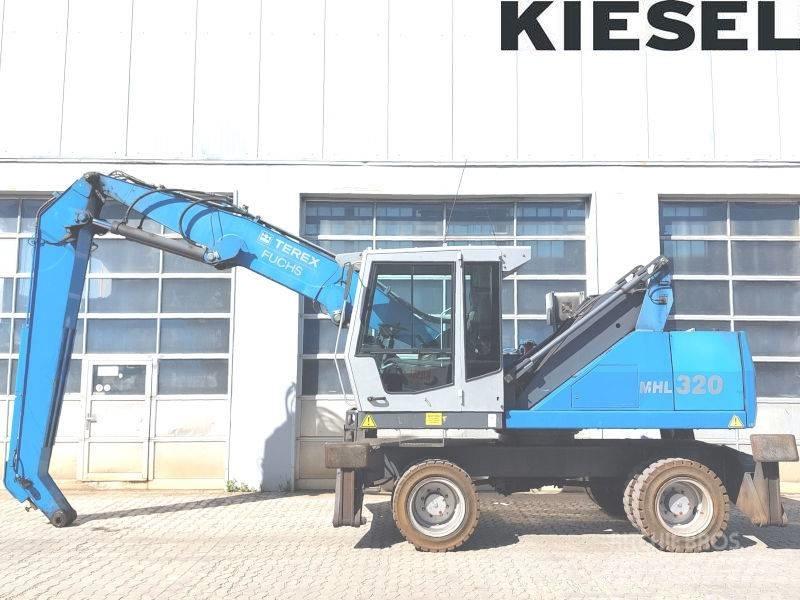Fuchs MHL 320 D Перевантажувачі металобрухту/промислові навантажувачі