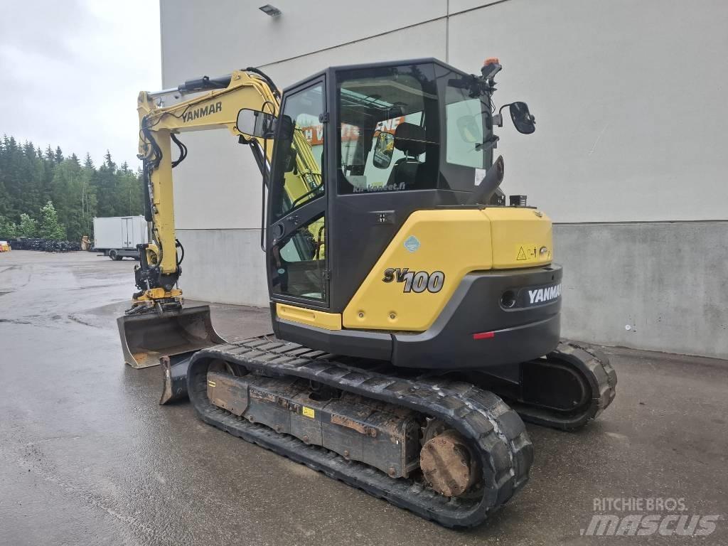 Yanmar SV 100-2A Середні екскаватори 7т. - 12т.