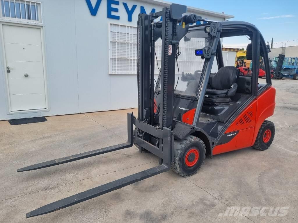 Linde H 25 D-02 Дизельні навантажувачі