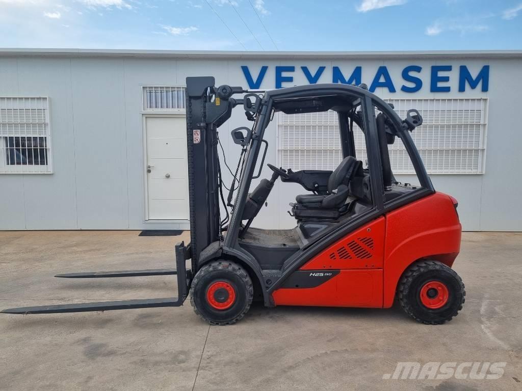 Linde H 25 D-02 Дизельні навантажувачі