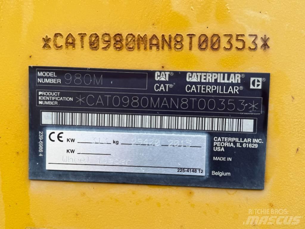 CAT 980 M Фронтальні навантажувачі