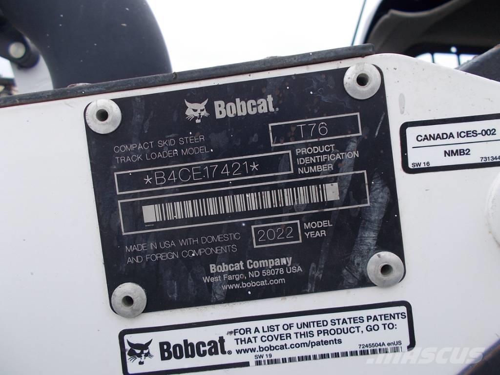 Bobcat T76 Міні-навантажувачі