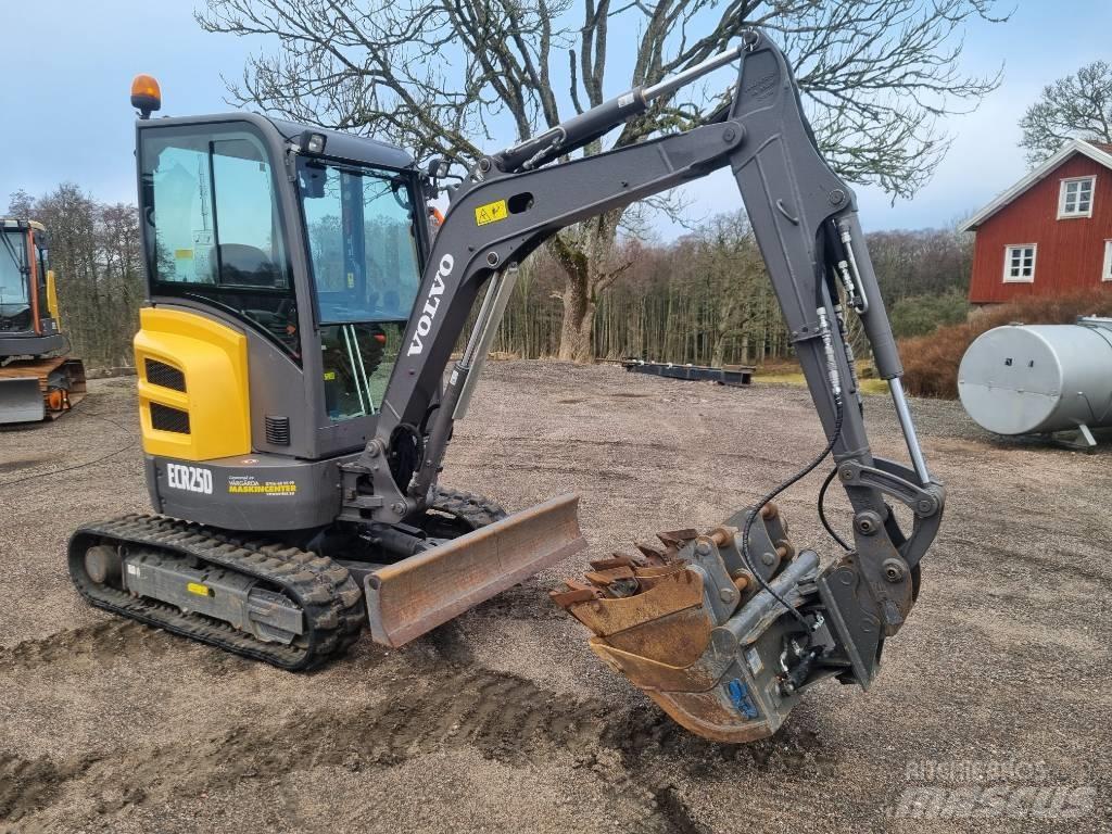 Volvo ECR25 D Міні-екскаватори < 7т