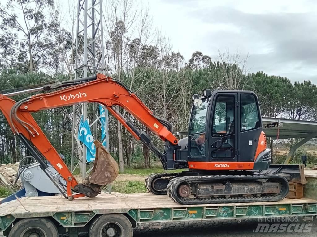 Kubota KX 080-4 Середні екскаватори 7т. - 12т.