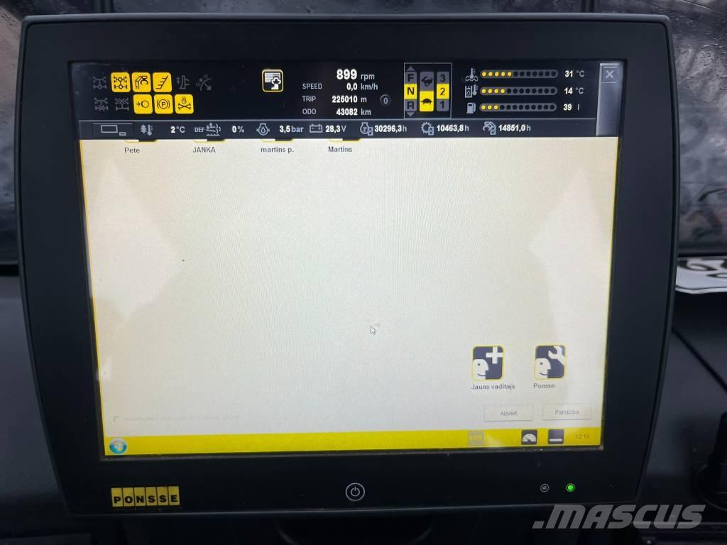 Ponsse Buffalo 8W Форвардери