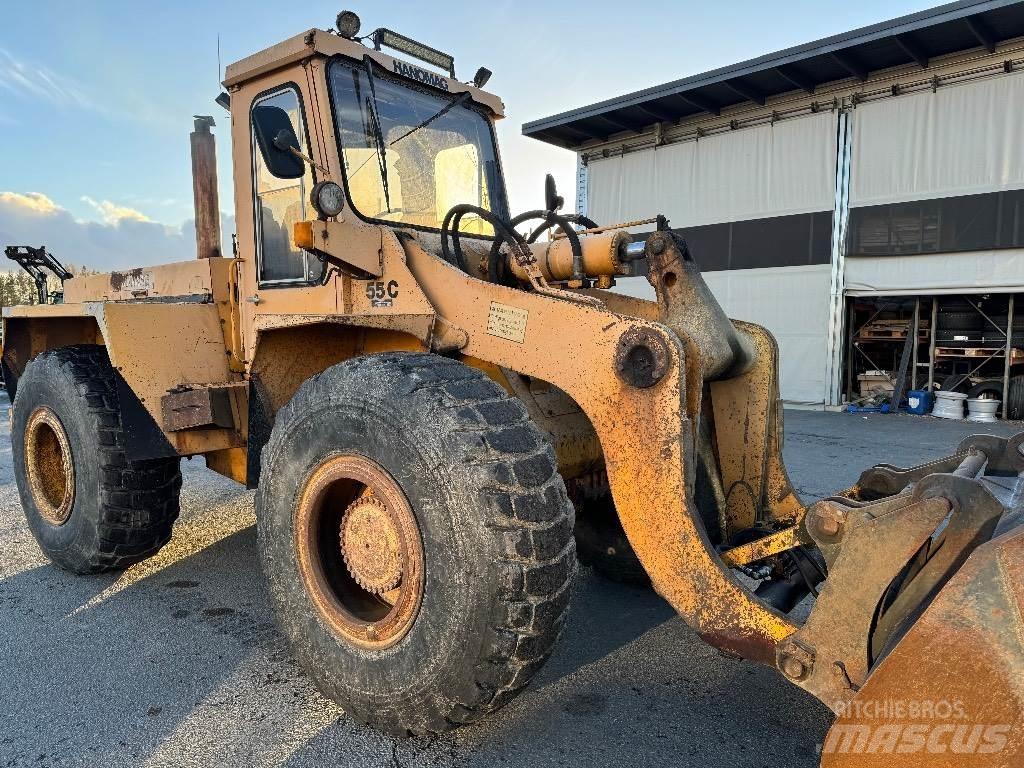 Hanomag 55C SUPER Фронтальні навантажувачі