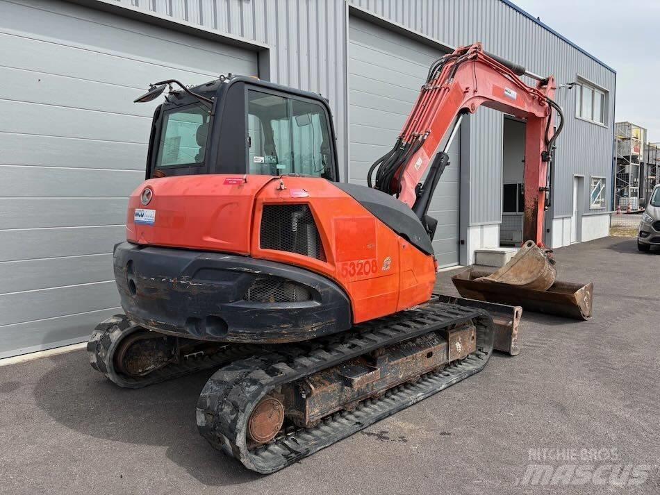 Kubota KX 080-4 Середні екскаватори 7т. - 12т.