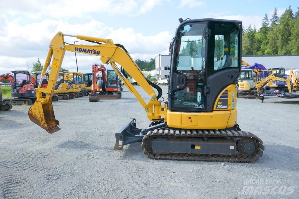 Komatsu PC30MR-5 Міні-екскаватори < 7т